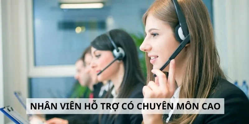 Sở hữu đội ngũ hỗ trợ có chuyên môn cao